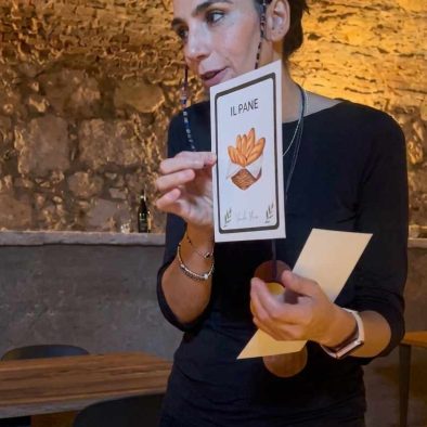 Irene tiene una sessione di lingua italiana